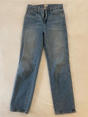 J.Crew Stovepipe High-Rise Straight Leg Jeans